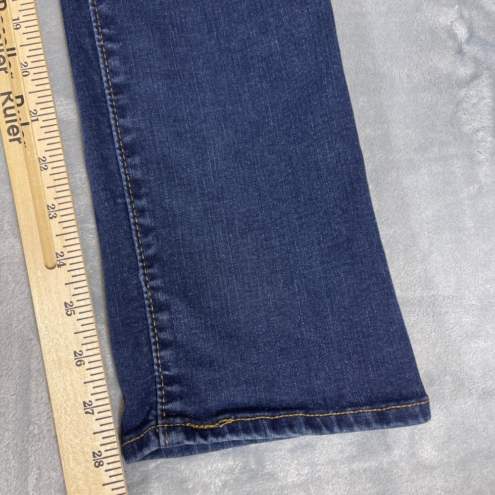 Levi Strauss & Co Womens Classic Mid Rise Skinny Jeans Dark Wash W31 L30 12M - Picture 4 of 7